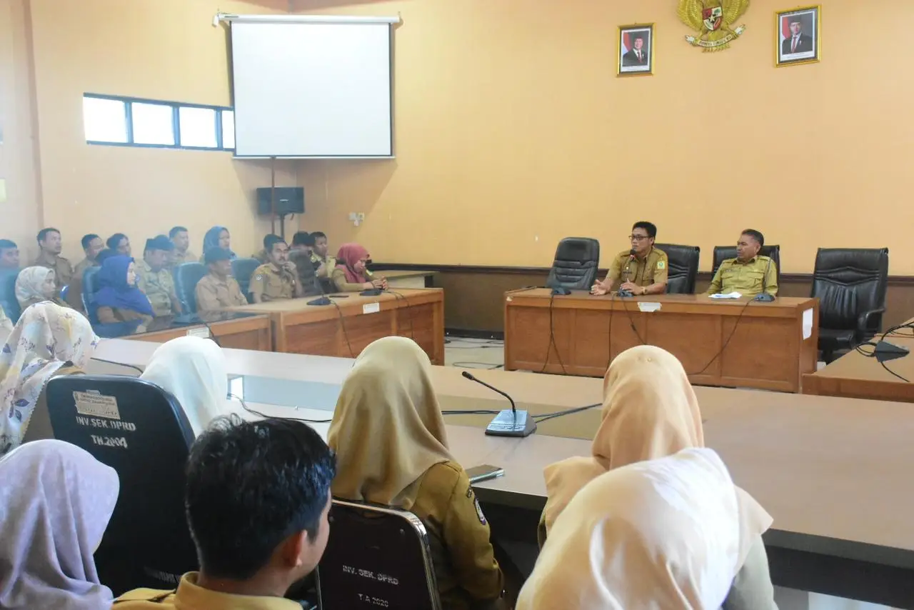 Pelaksana Tugas (Plt) Sekretaris DPRD, Andi Irwansyah Rani Yusuf