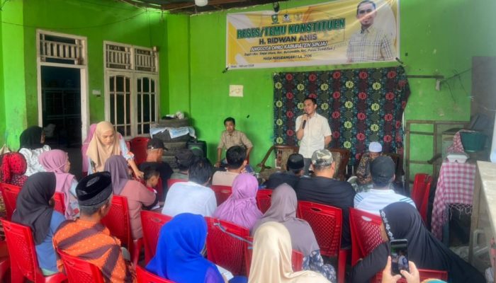 Reses di Samaenre, H. Ridwan Anis Tampung Usulan Bedah Rumah, Air Bersih hingga Infrastruktur