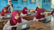Sekolah di Sinjai Maksimalkan Fasilitas SAS Hari Keempat Berjalan Kondusif