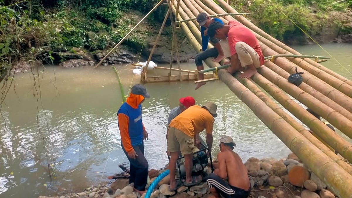 Dorong Konektivitas Wilayah, Pembangunan Jembatan Beton Tahap VI Kodim 1409/Gowa Mulai Berjalan