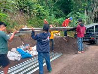 Dorong Konektivitas Wilayah, Pembangunan Jembatan Beton Tahap VI Kodim 1409/Gowa Mulai Berjalan